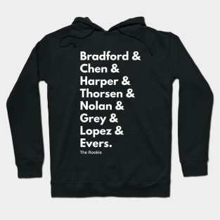 The Rookie Season 4 Squad Goals (White Text) Hoodie